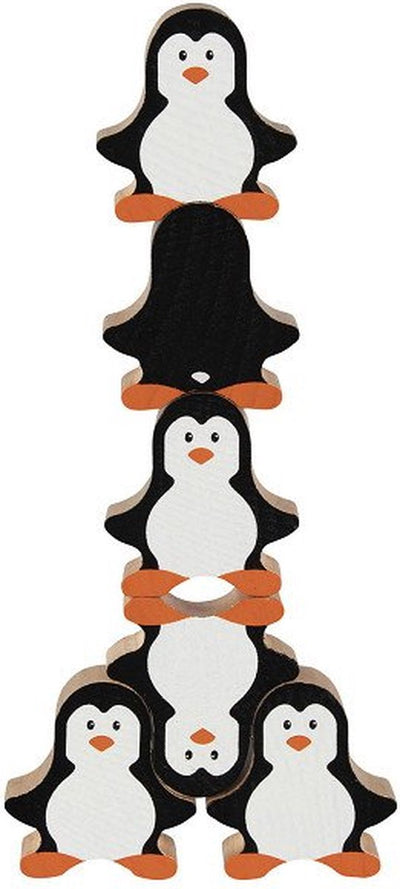 Goki Holzstapelspiel Pinguin