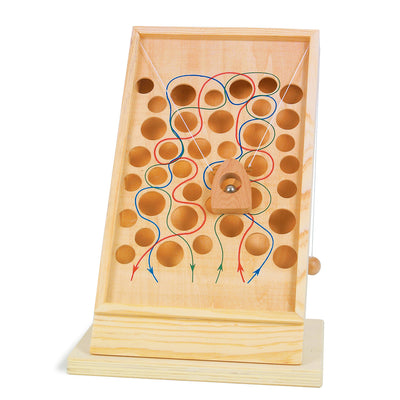 Kleines Fußklettern Vergnügen Holz Balance Game