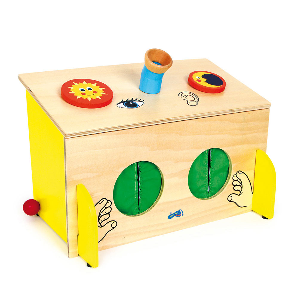Kleine Fuß Holzkiste