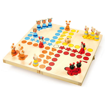 Kleine Fußhölzer Ludo -Tiere