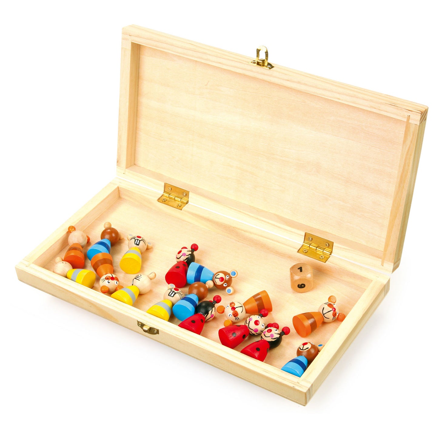 Kleine Fußhölzer Ludo -Tiere