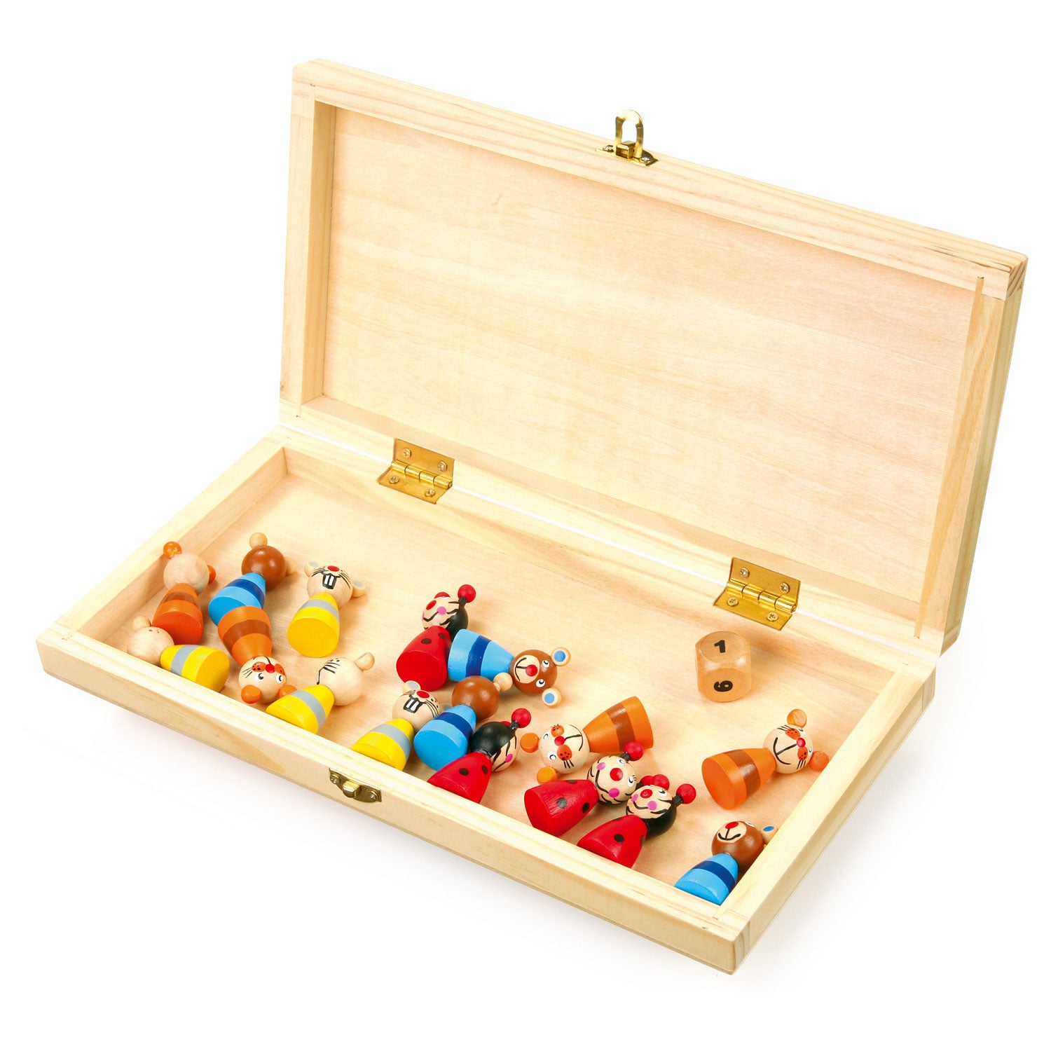 Kleine Fußhölzer Ludo -Tiere