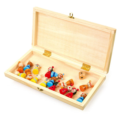 Kleine Fußhölzer Ludo -Tiere