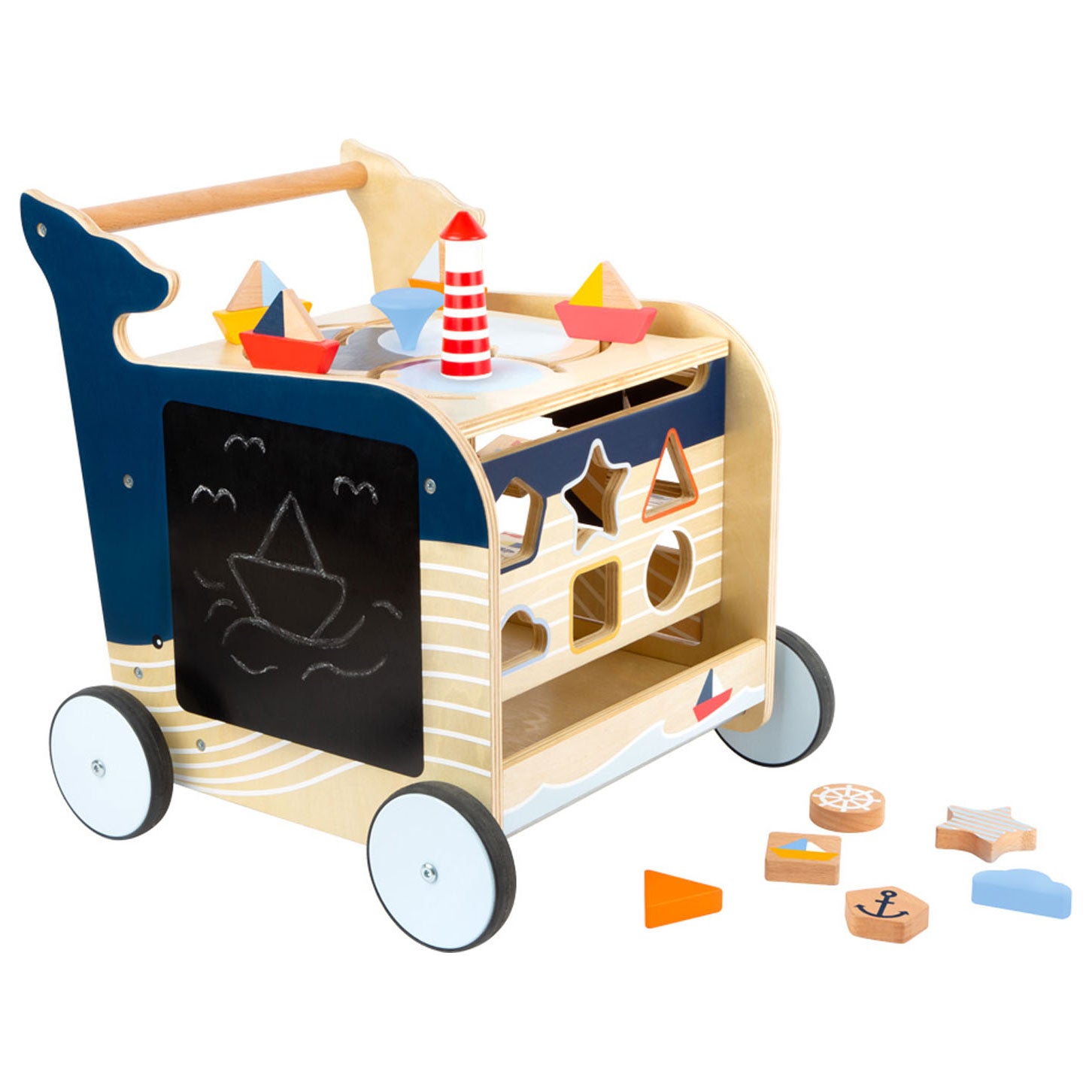 Kleine Fuß Houten Aktivitäten Walker Wal