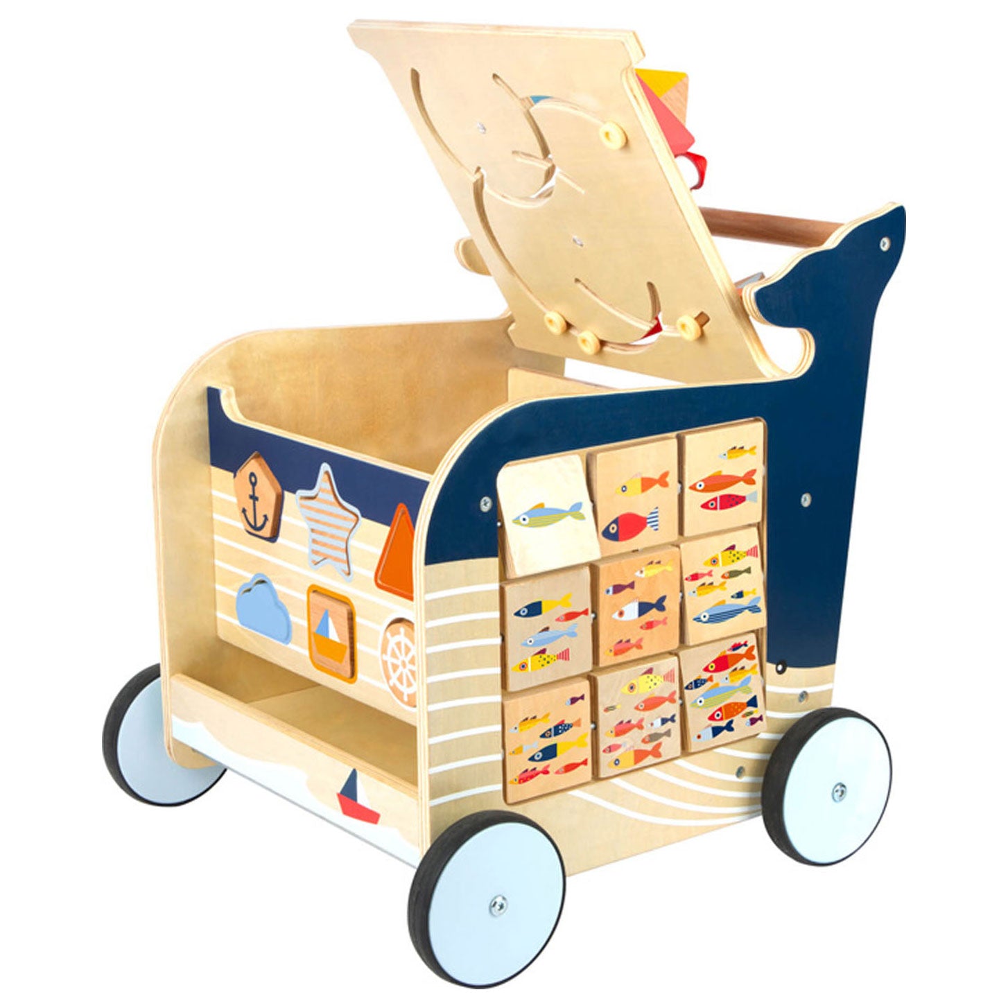 Kleine Fuß Houten Aktivitäten Walker Wal