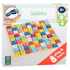 Kleiner Fußholzsaudoku -Spielfarbe, 82dlg.