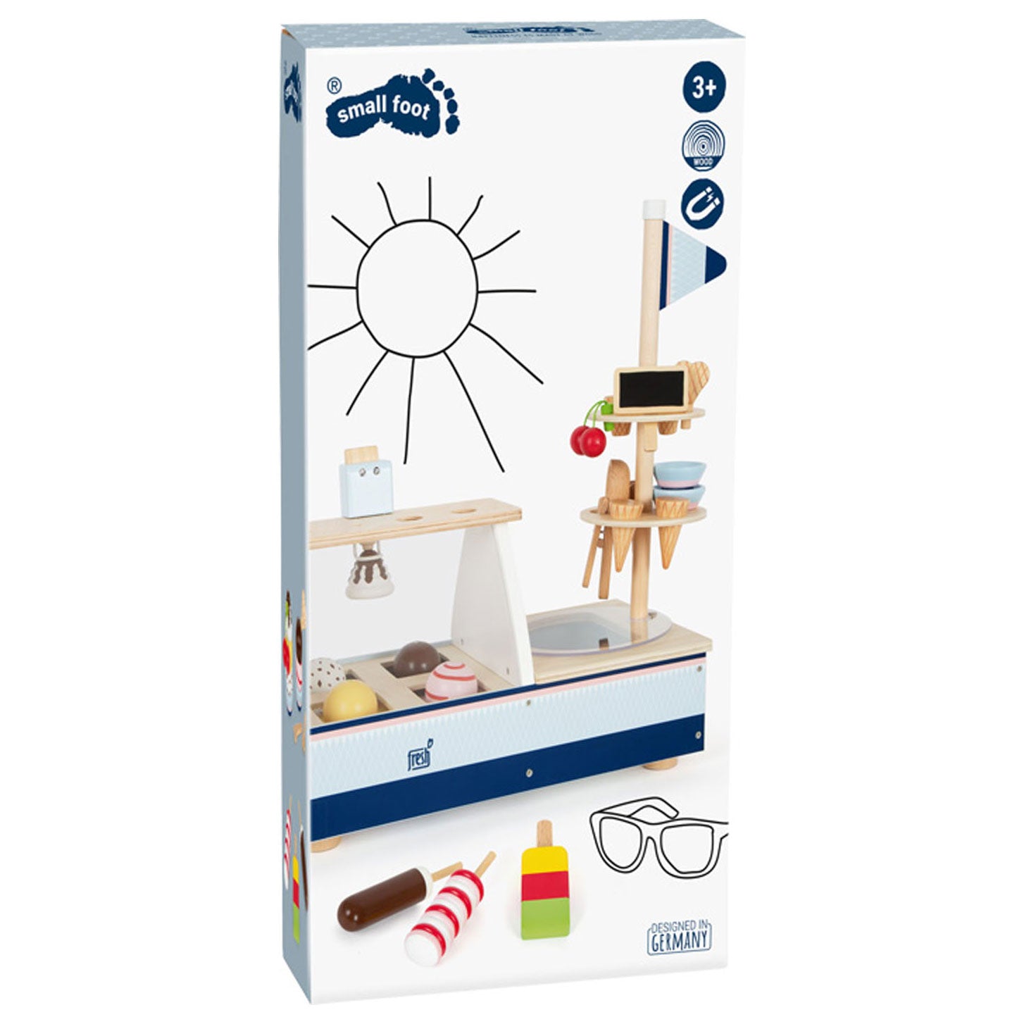 Kleiner Fußholzeisstall, 21dlg.