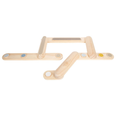 Kleiner Fuß Holz Balance Strahl Abenteuer, 7dlg.
