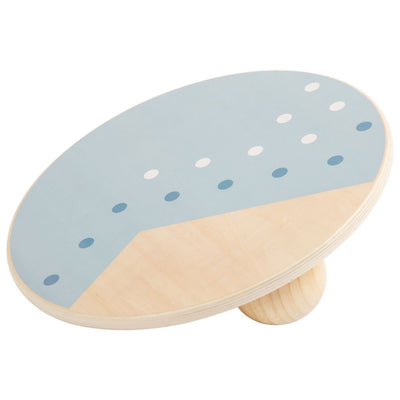Kleiner Fußholzballe Blau