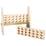 Kleiner Fuß vier auf 1 Line Wood Golden Edition Spiel - afbeelding 4