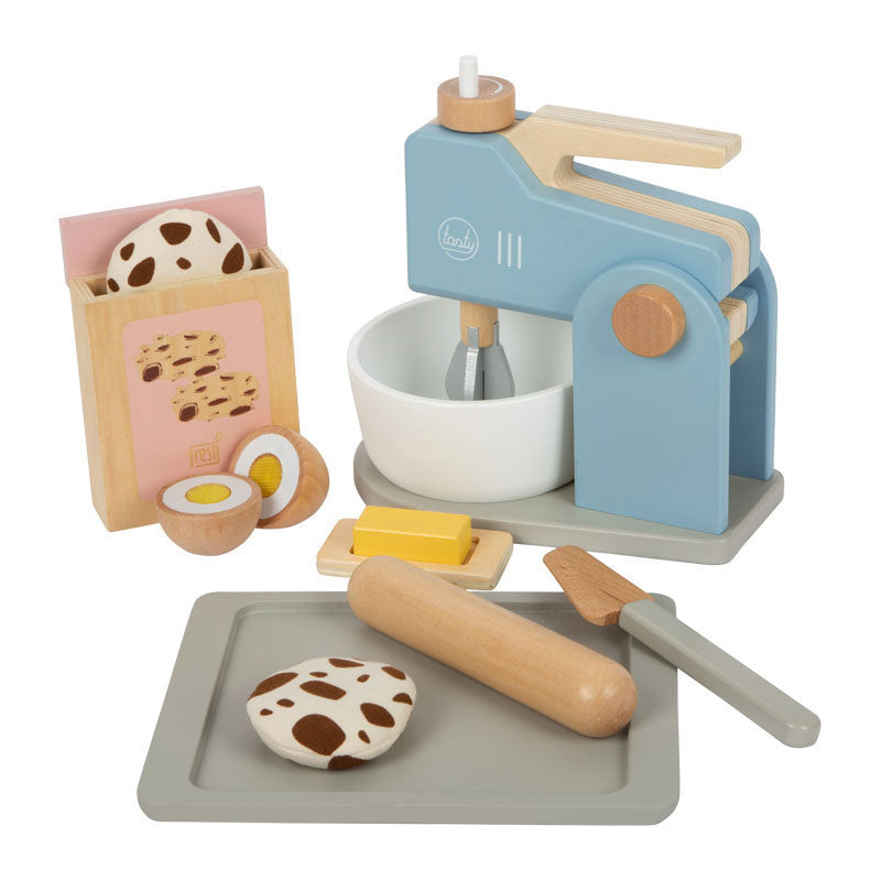Kleiner Fußholzmischerset, 12dlg.
