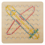 Kleines Fuß Holz Geobord Set - afbeelding 5
