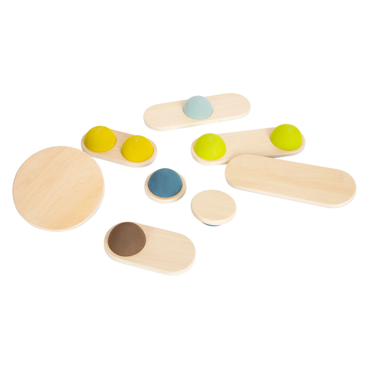 Kleines Fußbalancien -Steinabenteuer -Set