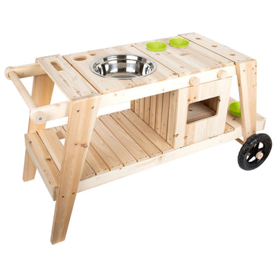 Kleine Fußschlamm Outdoor -Spiel Küche