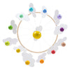 Kleiner Fuß Holz Baby Mobile Regenbogen