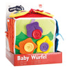 Kleiner Fuß Baby Würfel Natur Plüsch