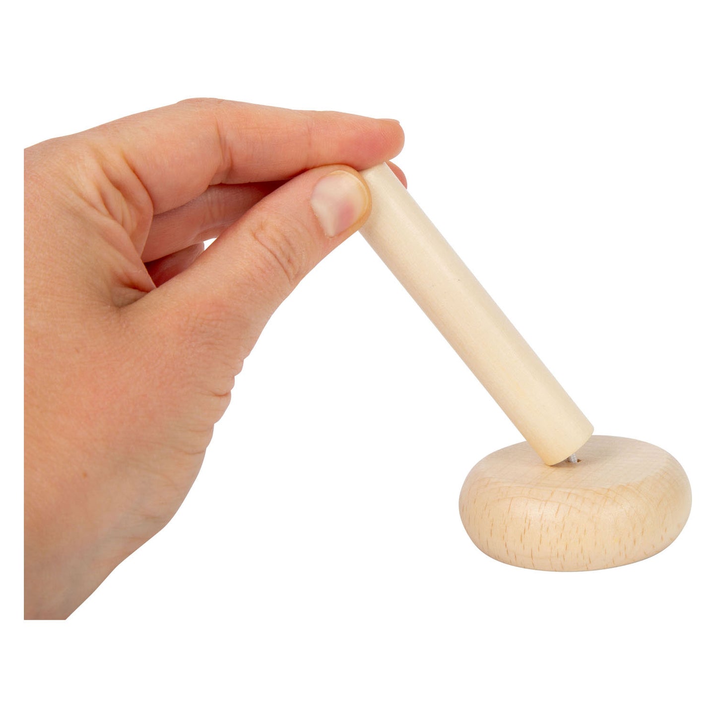 Kleiner Fuß - Holzstapel -Turm Tierpastell, 6dlg.