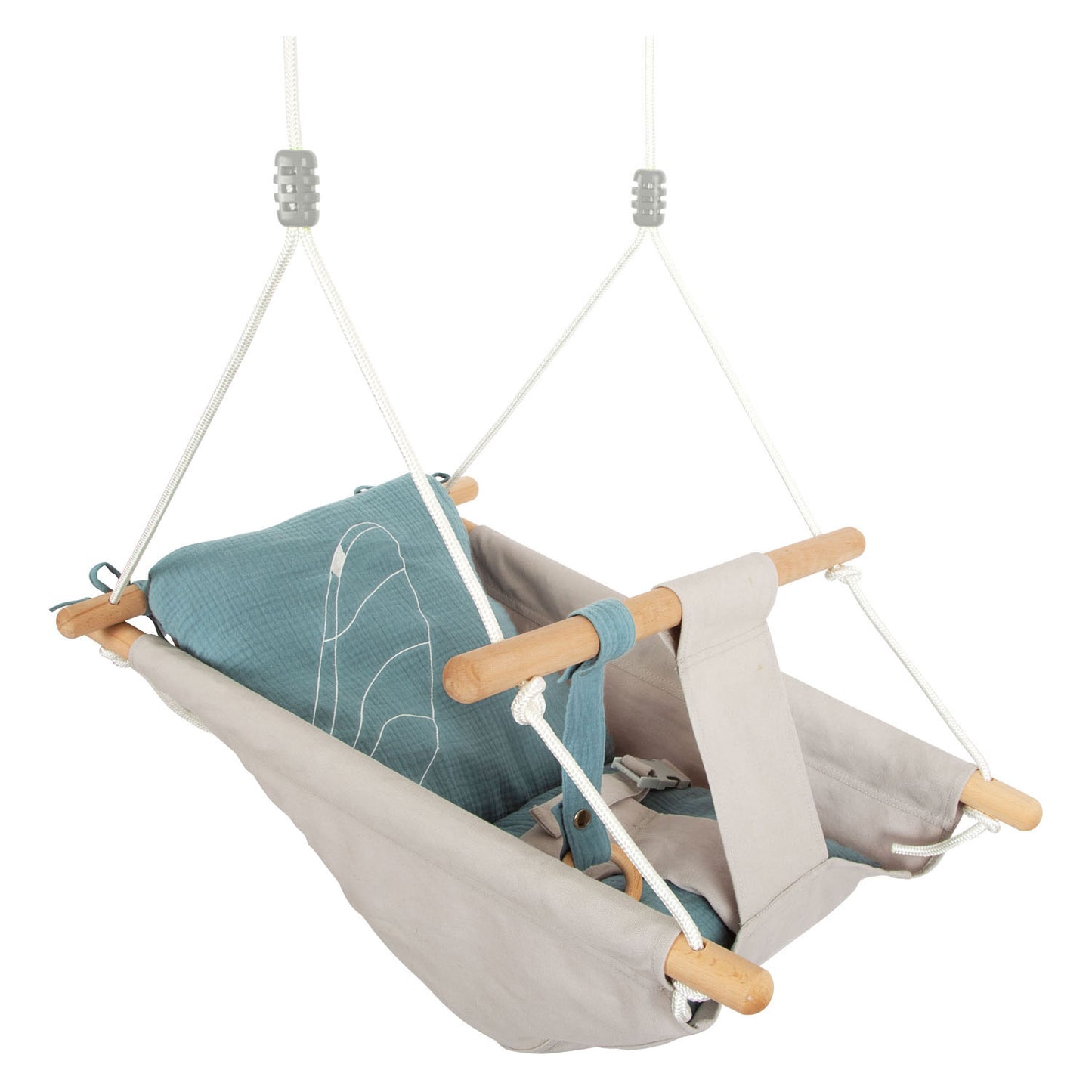 Kleiner Fuß Holzbaby Schwung Sea Coast