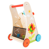 Kleiner Fuß Holz Baby Walker farbenfroh - afbeelding 4