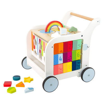 Kleine Fußhölzern Baby Walker Blumen