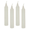 Kleiner Fuß - Kerzen weiß klein, 36st.
