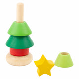 Kleiner Fußhölzernstapel -Turm Weihnachtsfigur pro Stück - afbeelding 3