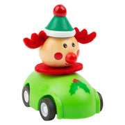 Kleiner Fußhölzern-Schlack-Weihnachtsauto - afbeelding 3