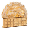 Kleiner Fuß - Holz Adventskalender Ski