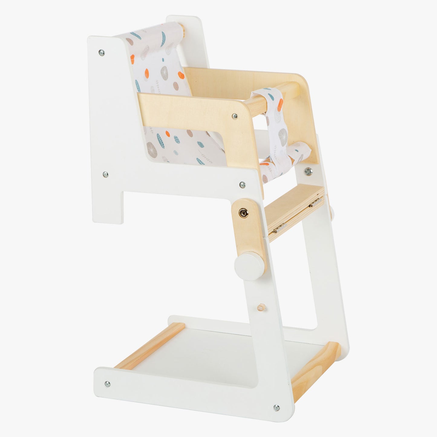 Kleiner Fuß Holz Combi Puppenstuhl kleine Knopf