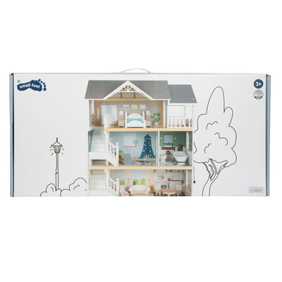 Kleine Fußhölzer Urban Villa Dollhouse mit Accessoires, 13dlg.