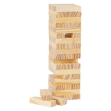 Kleines Fuß Holz Wiebelt Tower Balance Game - afbeelding 1