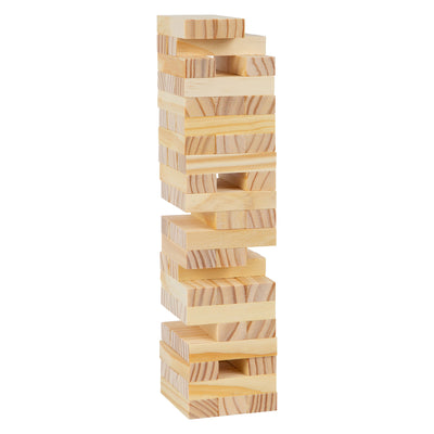 Kleines Fuß Holz Wiebelt Tower Balance Game