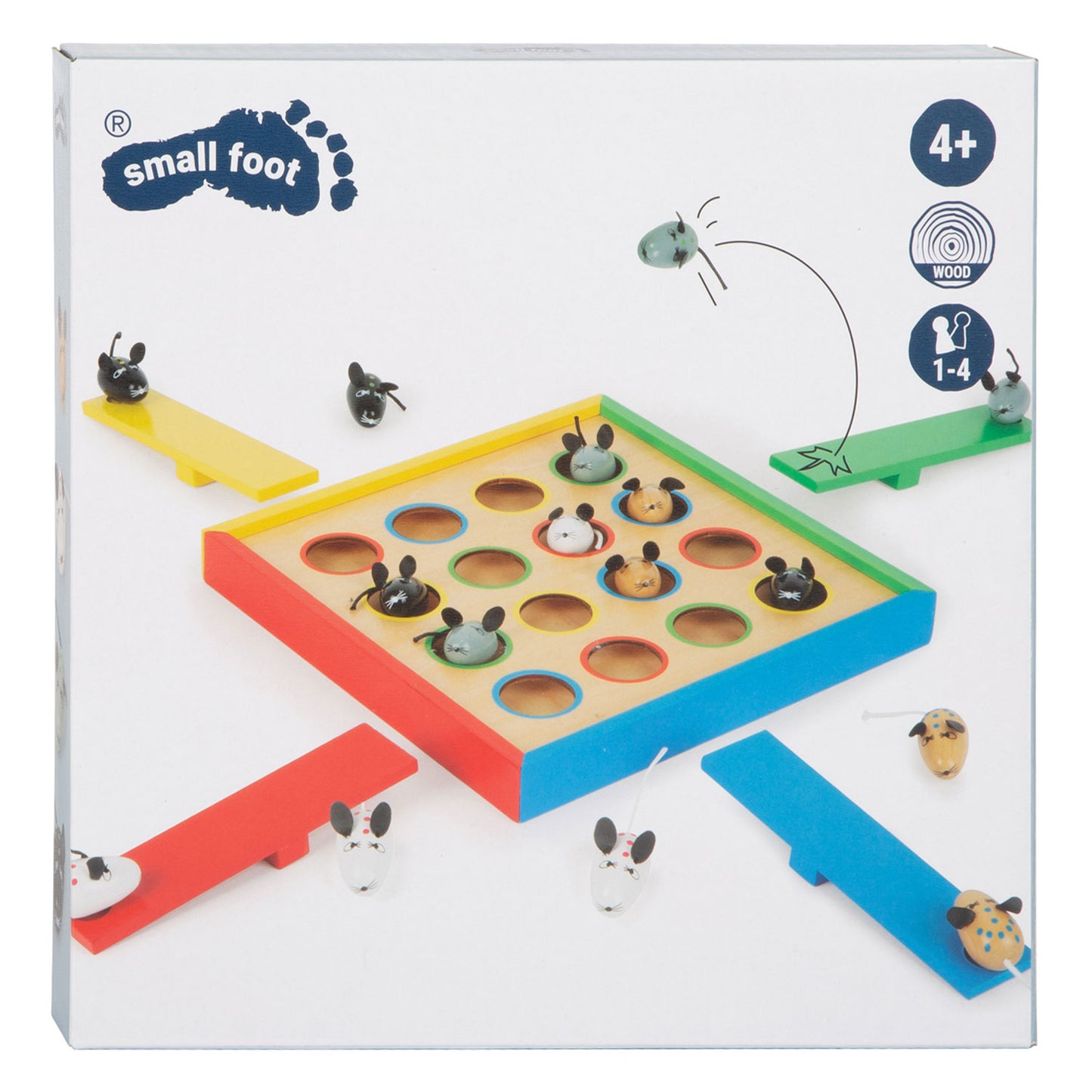 Kleiner Fußbrettspiel für Fußsprungmäuse