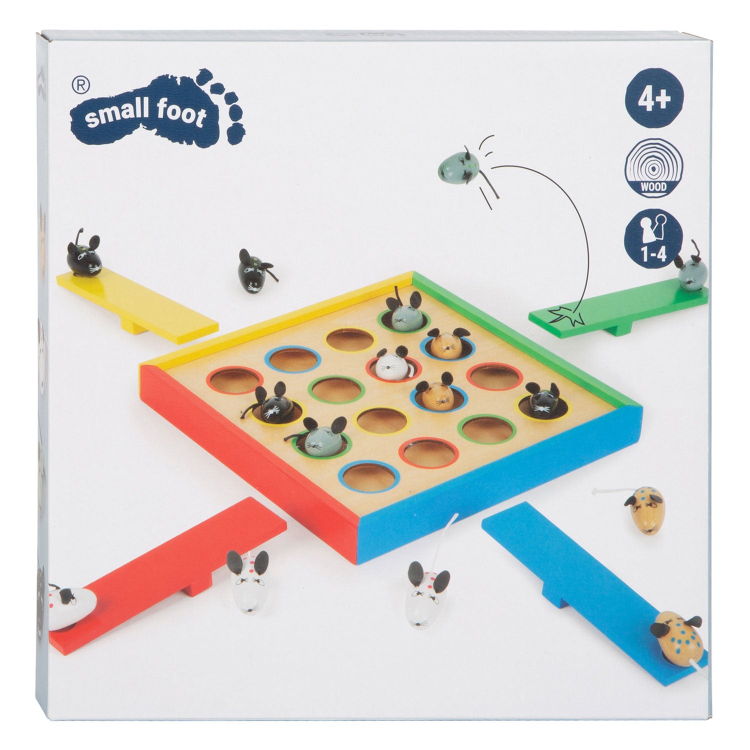 Kleiner Fußbrettspiel für Fußsprungmäuse