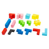 Kleine Fußpuzzle Geometrische Formen
