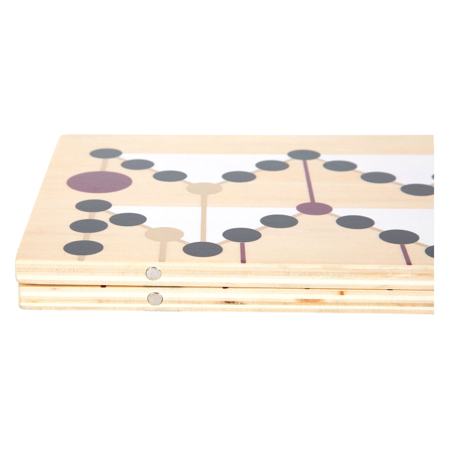 Kleine Fußschlangen und Leitern Brettspiel Goldene Edition