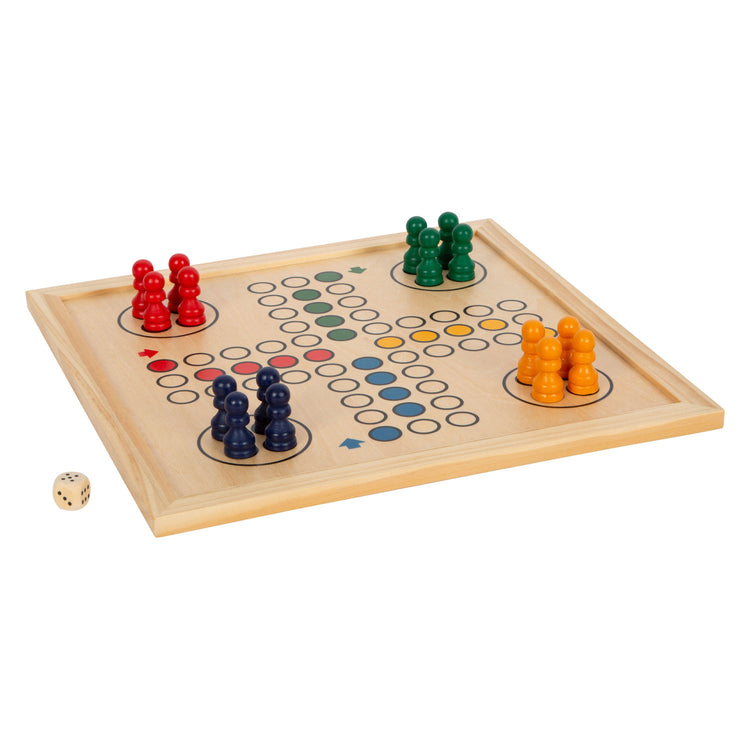 Kleine Fußholzspiele 7 Klassiker in Aufbewahrungsbox