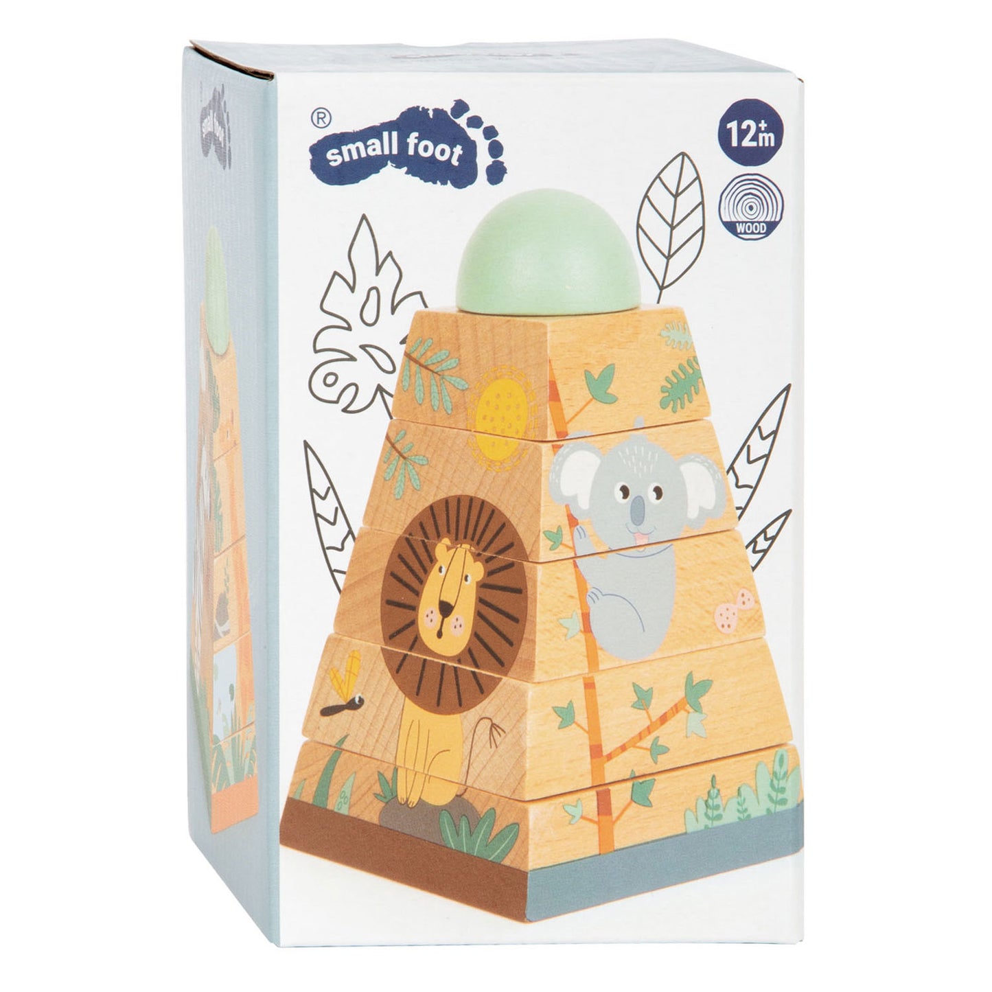 Kleine Fußstapel -Turmsafari, 6dlg.