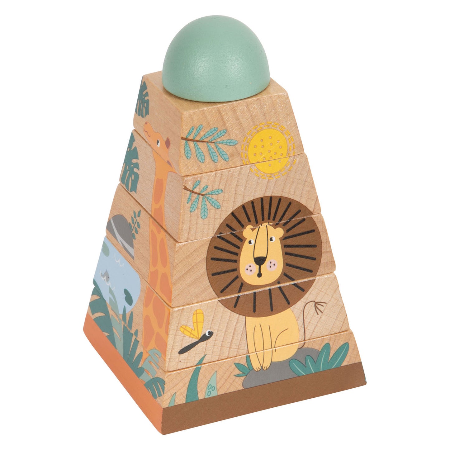 Kleine Fußstapel -Turmsafari, 6dlg.