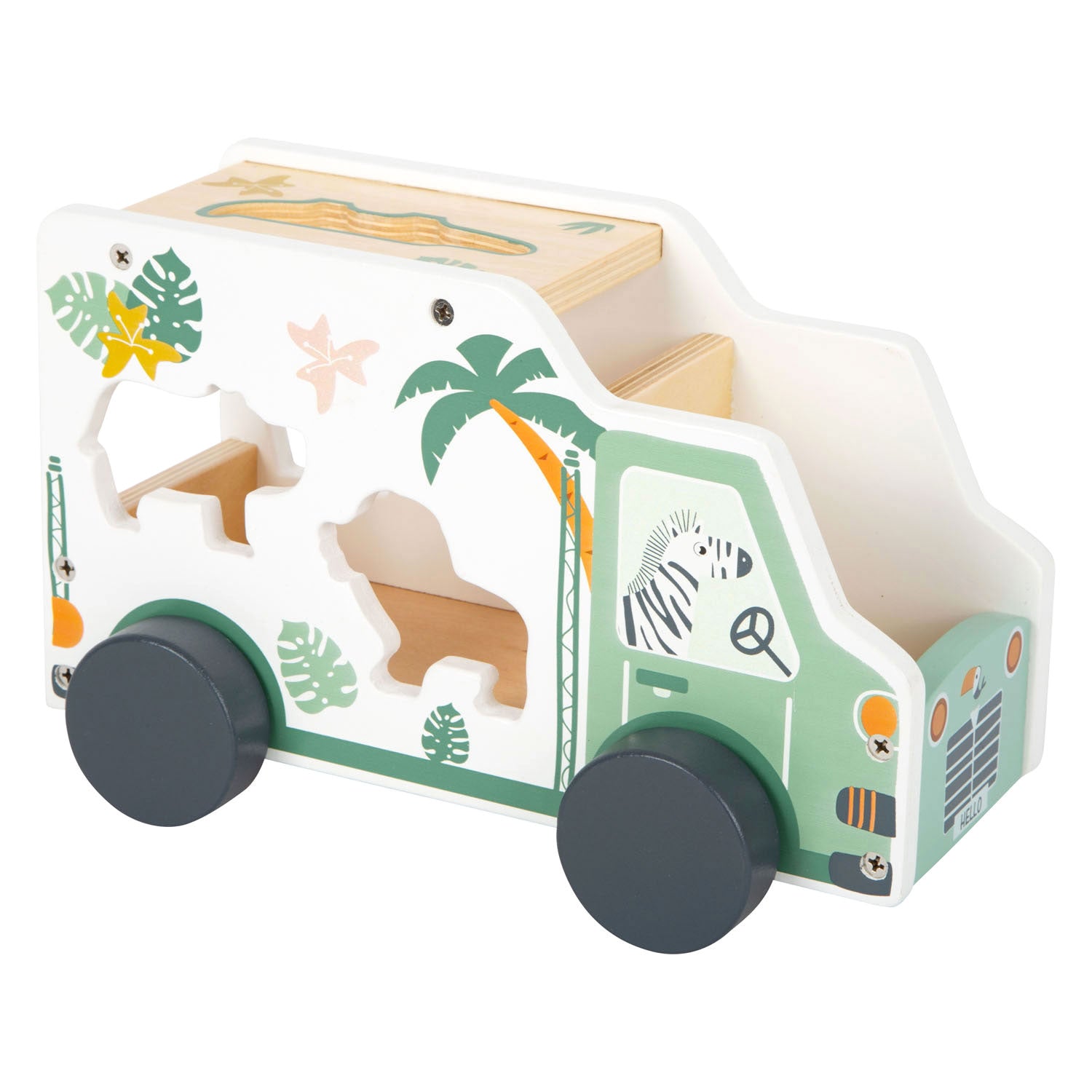 Kleine Fußholz aus Stew Jeep Safari, 6dlg.