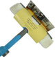 Handy Fensterwischer mit Teleskoparm 150 cm blau grau