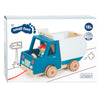 Kleiner Fuß Holz Trek Figur Buikwrachtwagen