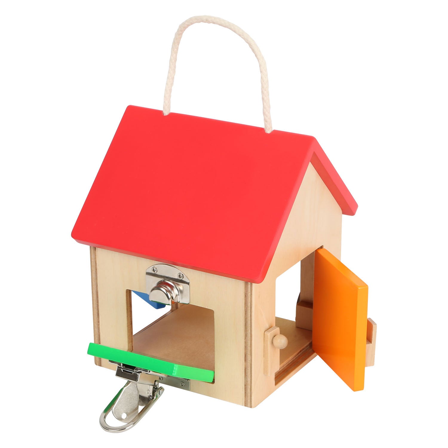 Kleines Fußholzhaus mit Gräben, 9dlg.