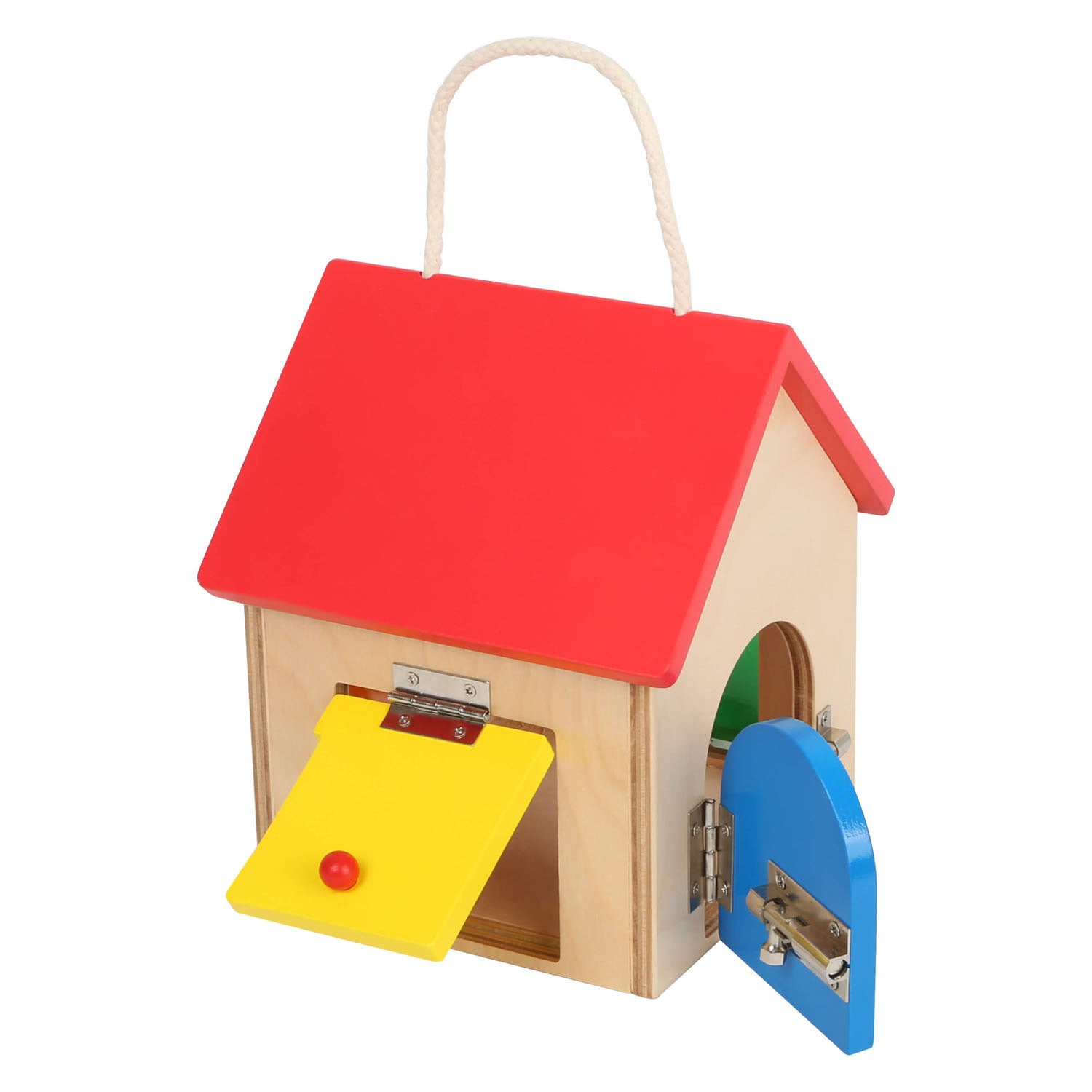 Kleines Fußholzhaus mit Gräben, 9dlg.
