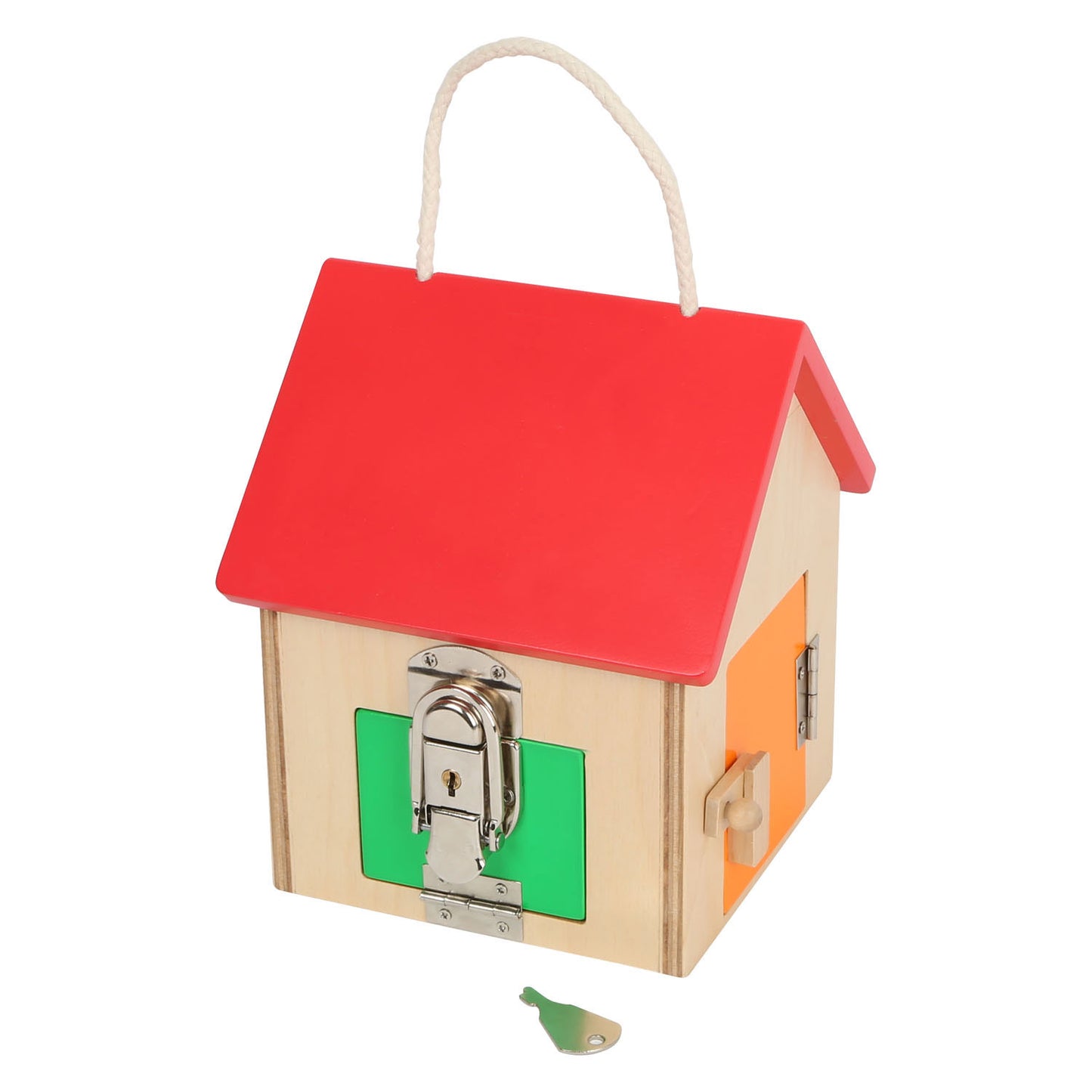 Kleines Fußholzhaus mit Gräben, 9dlg.