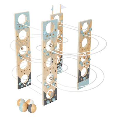 Kleiner Fußhölzer modularer Marmorspur