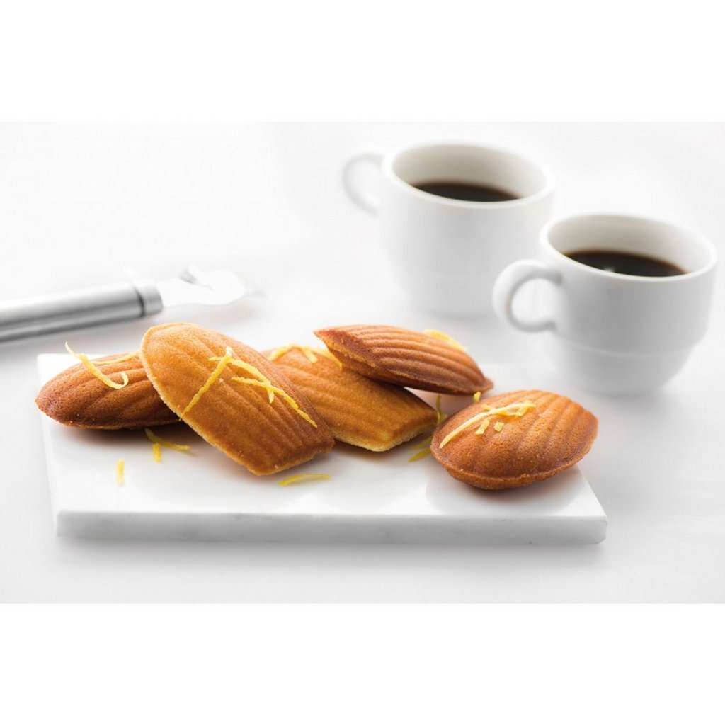 Fritel Fritel 142364 Madeleines Backpads Schwarzes Aluminium