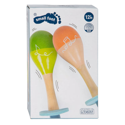 Kleine Fußhölzer Maracas Groovy Beats