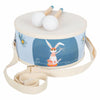 Kleine Fußhölzer Drum Groovy Beats mit Stöcken, 3dlg.