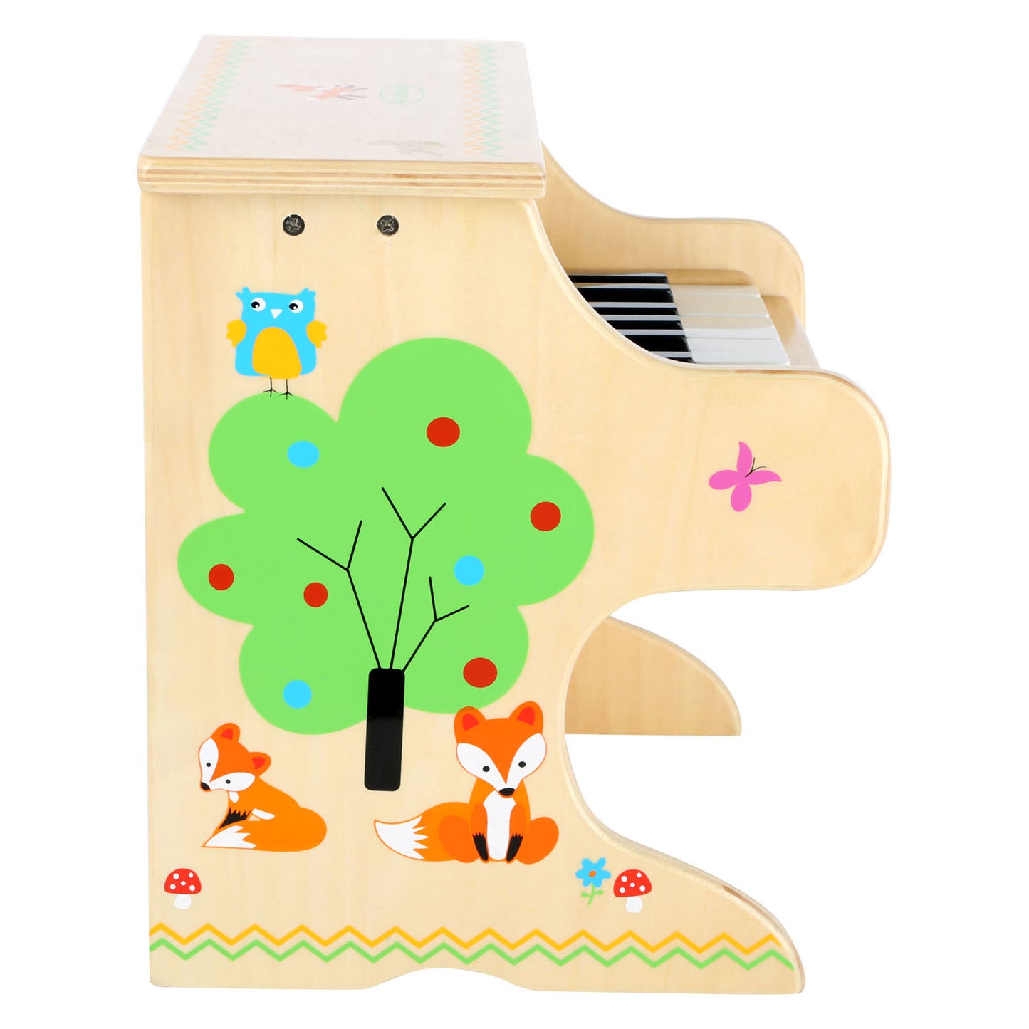 Kleines Fußholz Klavier kleiner Fuchs